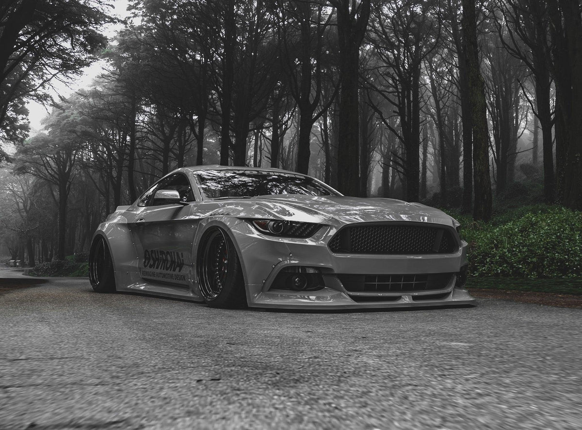 SHIROKAI Widebody Kit – Ford Mustang S550 Pre-Facelift (2015 – 2017)