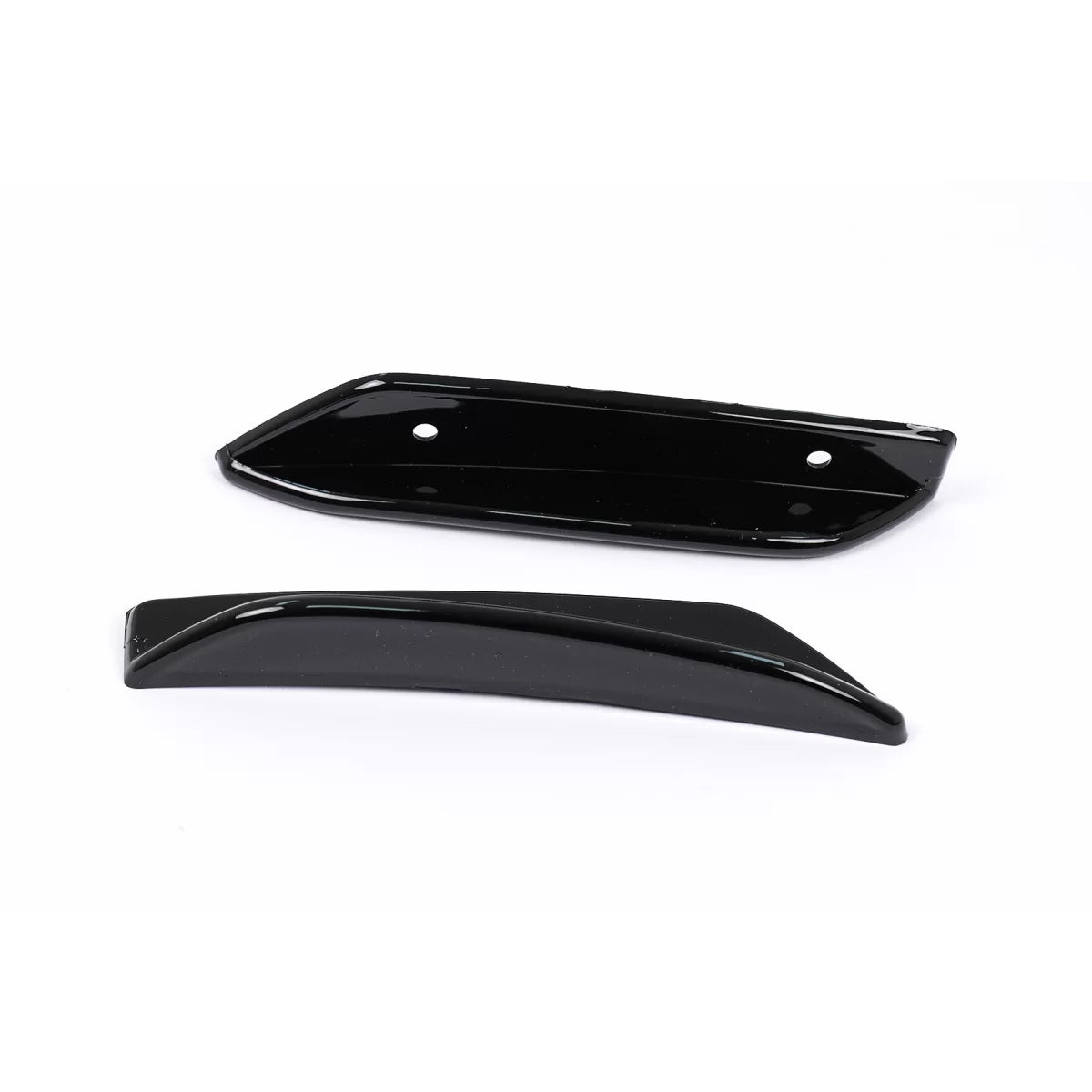 Predné klapky nárazníka / Bočné finy pre Mercedes A-Class W177 / V177 (2018–2022) – A35 Design Black Edition