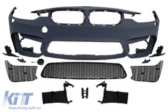 Predný nárazník M3 Design pre BMW radu 3 F30 F31 2011–2019 (bez PDC)