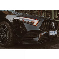 Predné lízatko nárazníka A35 Black Edition pre Mercedes A W177 / V177 (7-dielne)
