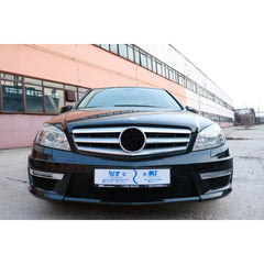 Predný nárazník C63 AMG Facelift s LED DRL pre Mercedes C-Class W204 / S204 / C204 (2007–2015)