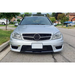 Predný nárazník C63 AMG Facelift s LED DRL pre Mercedes C-Class W204 / S204 / C204 (2007–2015)