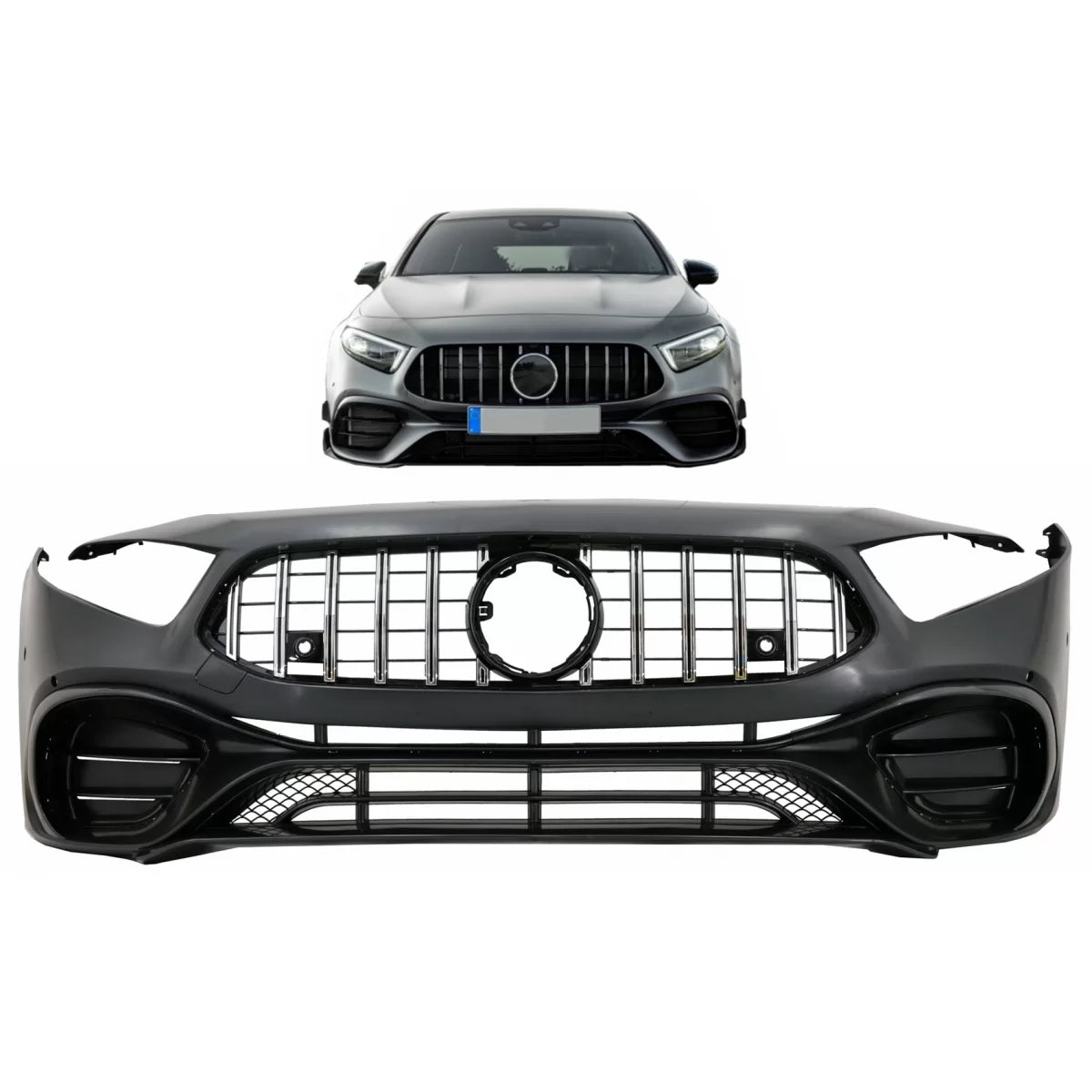 Predný nárazník A45 pre Mercedes A W177 / V177 (18–22)