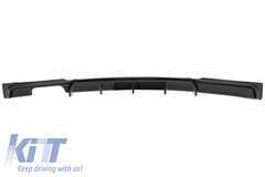 M Sport Piano Black Front Splitter and Rear Diffuser for BMW 3 Series F30 F31 (2011+)