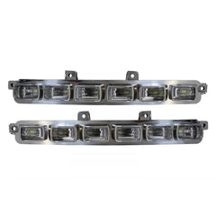 Spodné lízatko predného nárazníka s LED DRL pre Mercedes G-Class W463 (1989–2017)