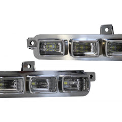 Spodné lízatko predného nárazníka s LED DRL pre Mercedes G-Class W463 (1989–2017)