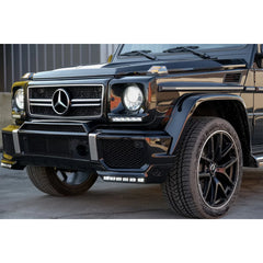 Spodné lízatko predného nárazníka s LED DRL pre Mercedes G-Class W463 (1989–2017)