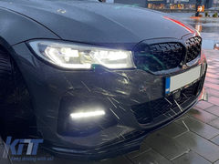 Predný splitter lip M Sport Piano Black pre BMW 3 Series G20 G21 (2018–2022)