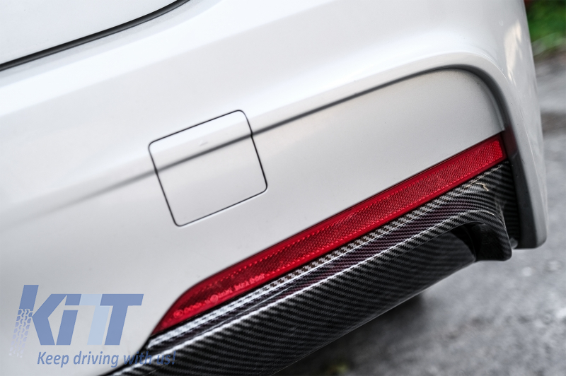 Predný splitter a zadný difúzor M Performance Carbon pre BMW radu 3 F30 F31 (2011+)