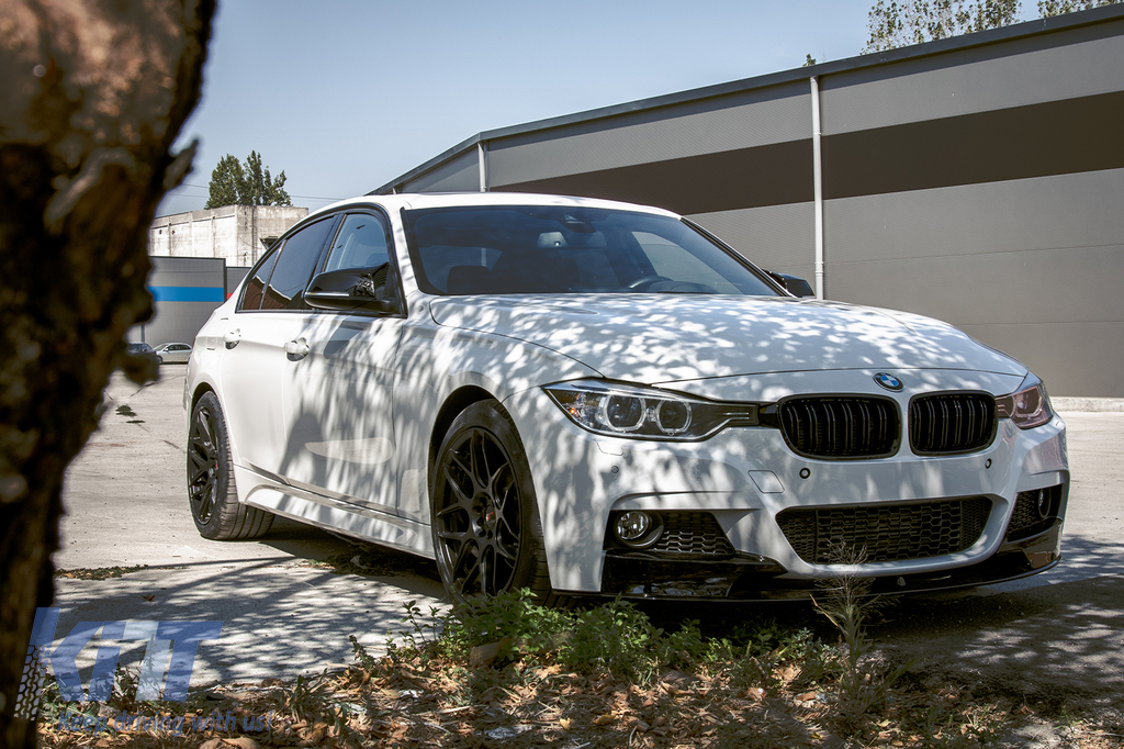 Predný spoiler M Design Piano Black pre BMW radu 3 F30 F31 (2011+)