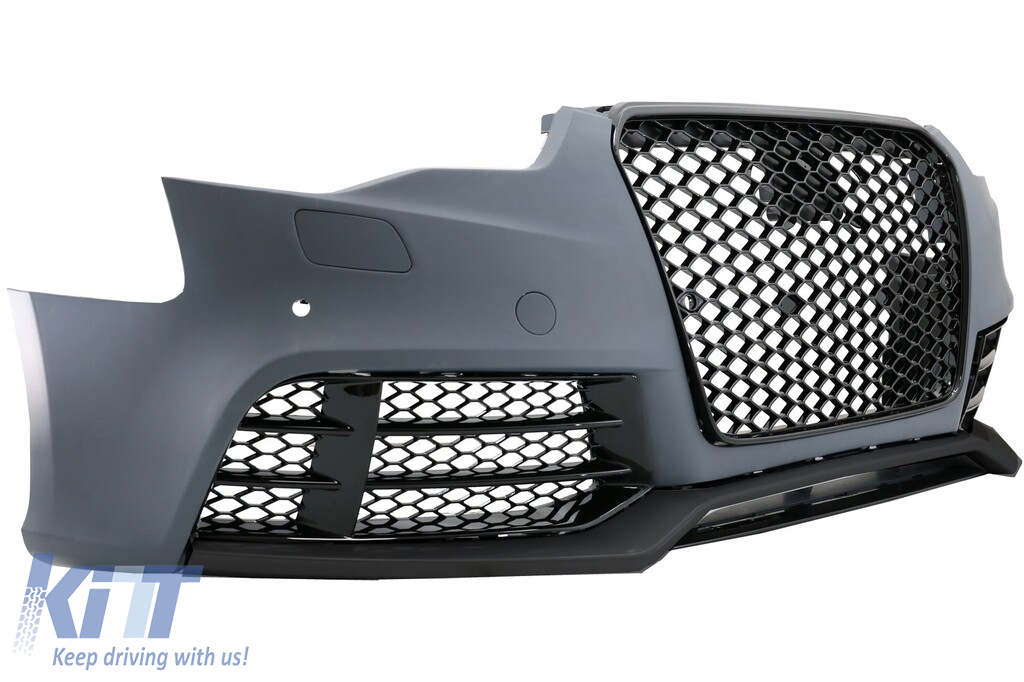 Front Bumper Audi A5 8T Facelift (2012–2016) RS5 Honeycomb Design
