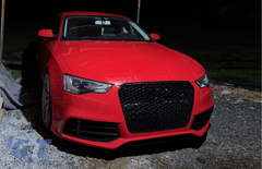 Predný nárazník Audi A5 8T Facelift (2012–2016) RS5 dizajn honeycomb