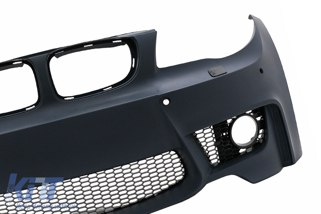 Predný nárazník 1M Design pre BMW radu 1 E81 E82 E87 E88 2004–2011 (PDC, SRA)