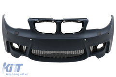 Front Bumper 1M Design for BMW 1 Series E81 E82 E87 E88 2004–2011 (PDC, SRA)