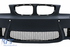 Front Bumper 1M Design for BMW 1 Series E81 E82 E87 E88 2004–2011 (PDC, SRA)
