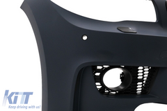 Front Bumper 1M Design for BMW 1 Series E81 E82 E87 E88 2004–2011 (PDC, SRA)
