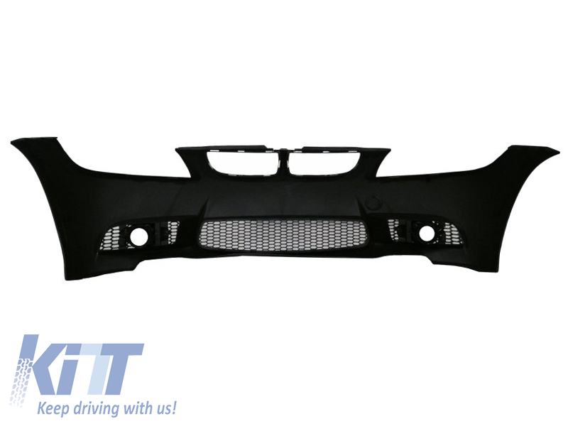 M3 Design Front Bumper for BMW 3 Series E90 E91 2004–2008 (without fog lights)