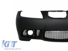 M3 Design Front Bumper for BMW 3 Series E90 E91 2004–2008 (without fog lights)