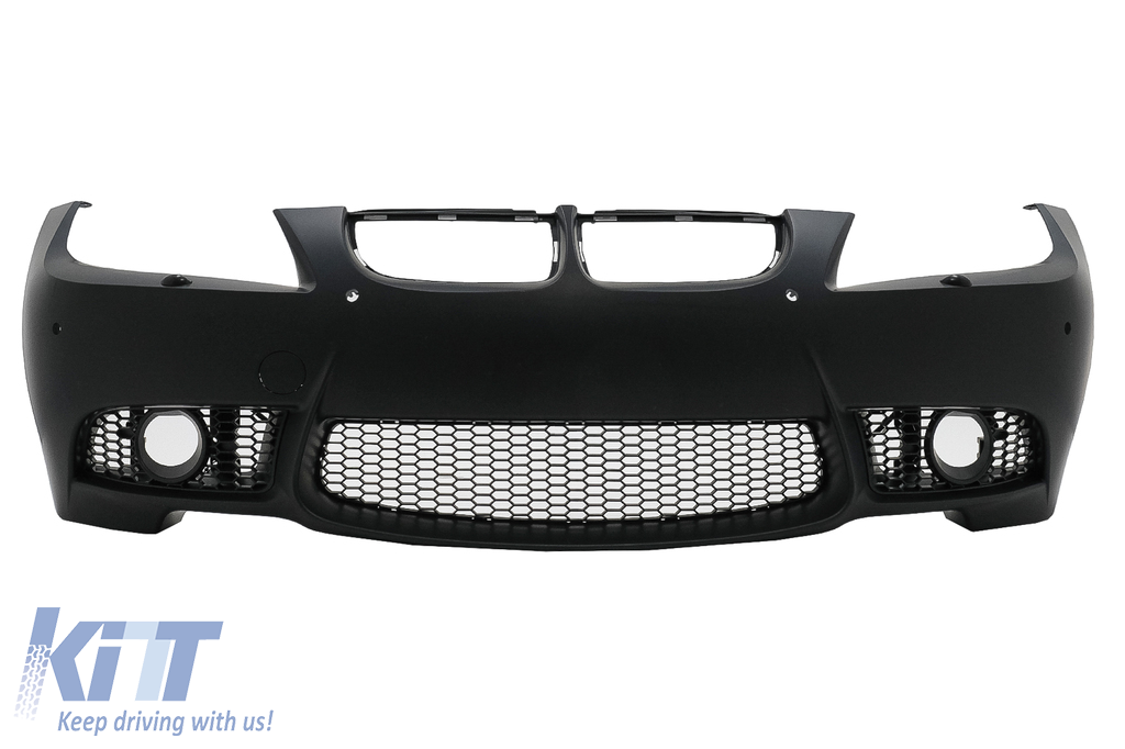 Front Bumper M3 Design SRA PDC for BMW 3 Series E90 E91 (2004–2008)