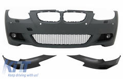 Front bumper M-Tech for BMW 3 Series E92 E93 2006–2009 (PDC, SRA, splitters)