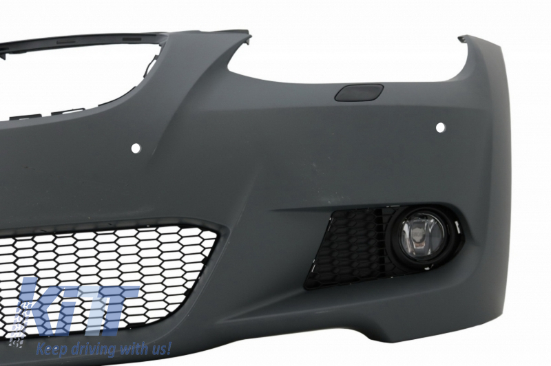 Predný nárazník M-Tech pre BMW radu 3 E92 E93 2006–2009 (PDC, SRA, splittery)