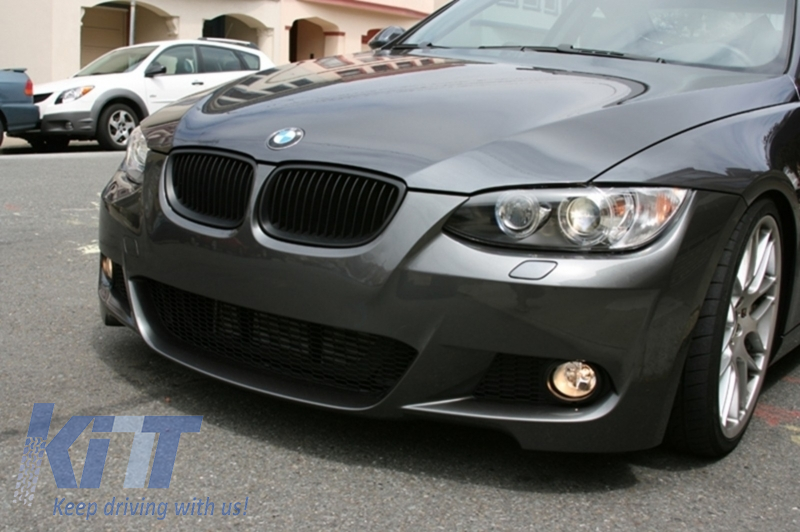Predný nárazník M-Tech pre BMW radu 3 E92 E93 2006–2009 (PDC, SRA, splittery)