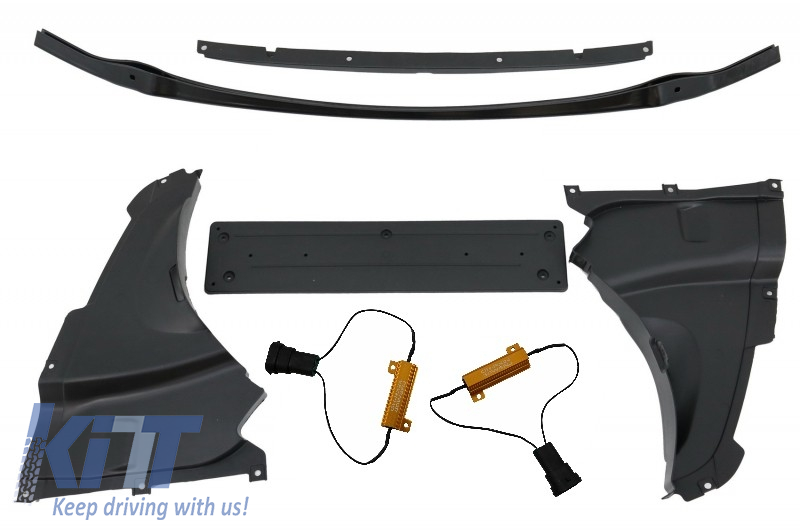 Predný nárazník M3 Sport EVO pre BMW radu 3 F30 F31 2011–2018 (PDC, SRA)