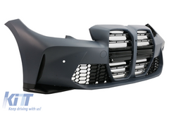 Predný nárazník G80 M3 Design pre BMW radu 3 G20 G21 (2018+) Piano Black