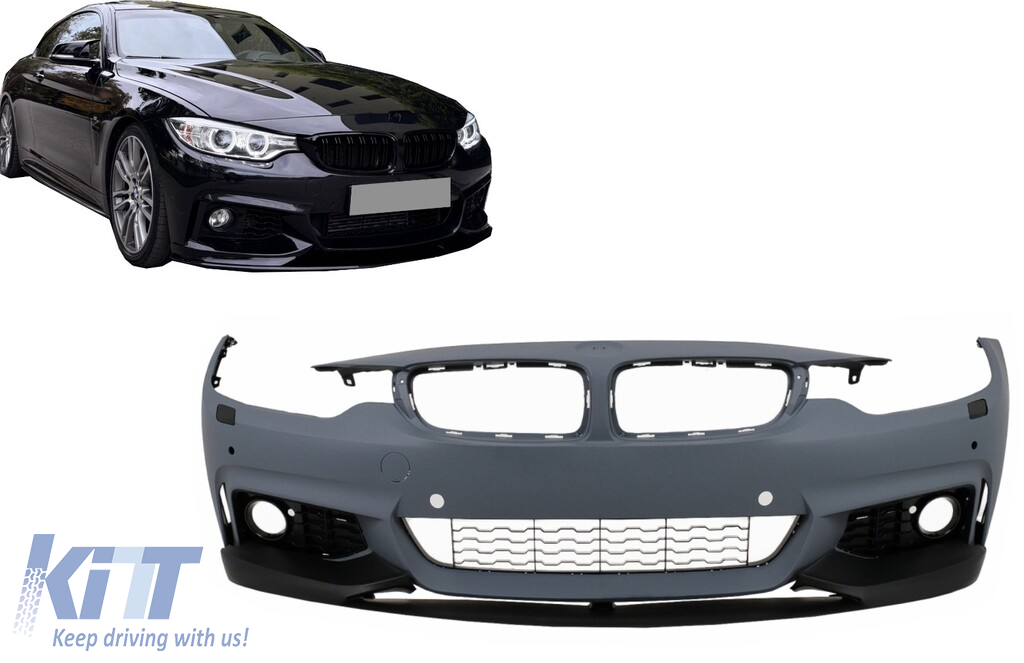 M Sport Design Front Bumper for BMW 4 Series F32 F33 F36 (2013–2020)