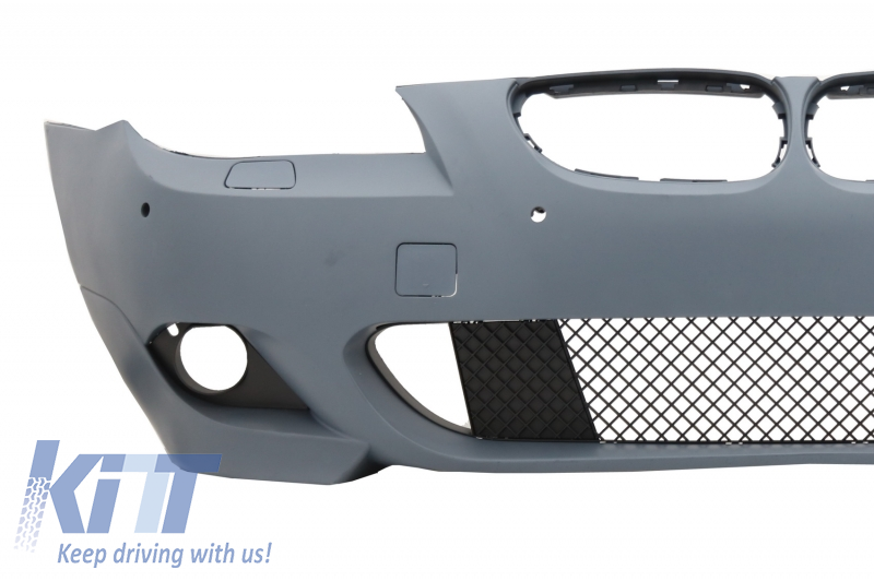 Front Bumper M-Tech for BMW 5 Series E60 E61 LCI 2007–2010 (PDC 18mm, without fog lights)