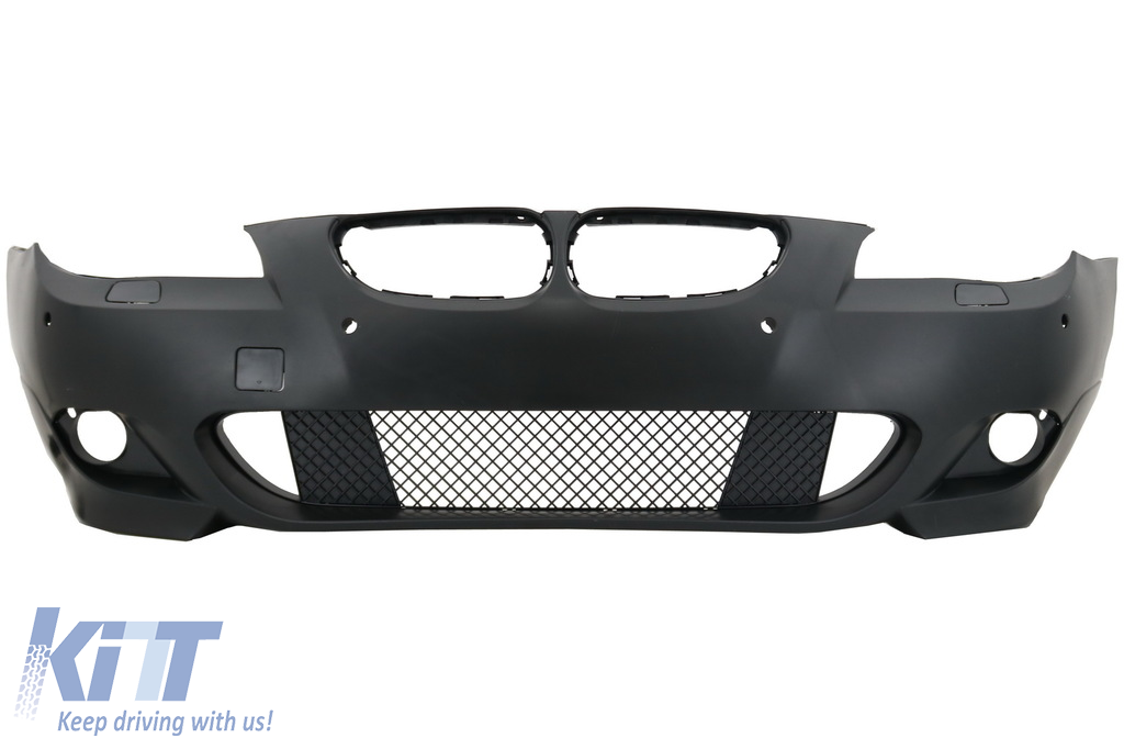 Front bumper M-Technik for BMW 5 Series E60 E61 LCI 2007–2010 PDC 18mm