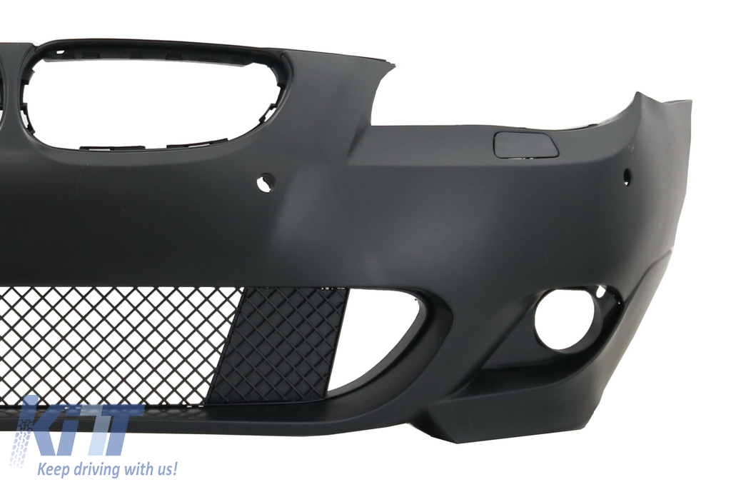 Front bumper M-Technik for BMW 5 Series E60 E61 LCI 2007–2010 PDC 18mm