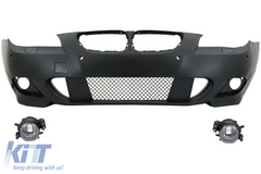 Front bumper M-Technik for BMW 5 Series E60 E61 LCI 2007–2010 PDC 18mm
