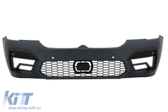 Predný nárazník M5 Design pre BMW radu 5 G30 G31 LCI (2020+) Piano Black