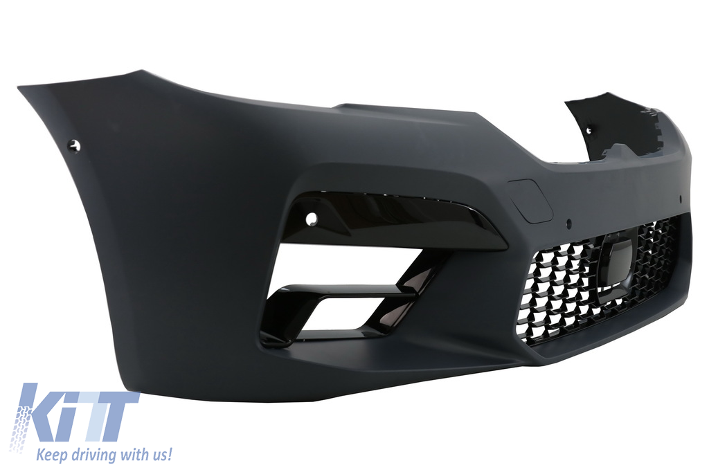 Predný nárazník M5 Design pre BMW radu 5 G30 G31 LCI (2020+) Piano Black