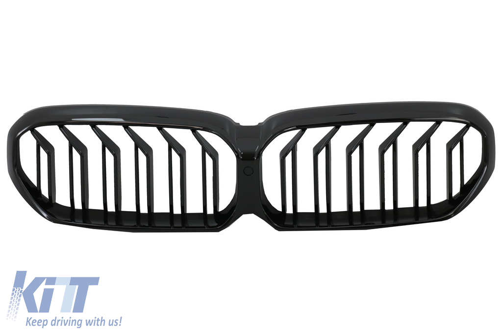Predný nárazník M5 Design pre BMW radu 5 G30 G31 LCI (2020+) Piano Black