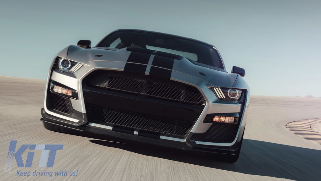 Predný nárazník GT500 pre Ford Mustang Mk6 Facelift (2018–2019)