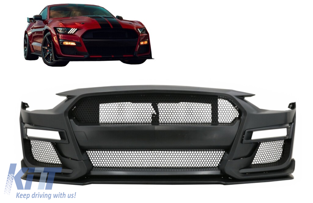 Predný nárazník GT500 pre Ford Mustang Mk6 Facelift (2018–2019)