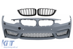 Front Bumper M4 Design with Grilles for BMW 4 Series F32 F33 F36 2013–2017