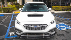 Carbon Fiber Front Splitter with Rods Subaru WRX (2022–2023)