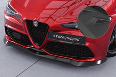 Front lip spoiler (Cup splitter) Alfa Romeo Giulia Veloce 2016–2022