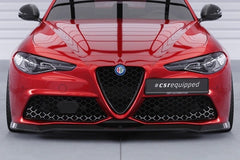Front lip spoiler (Cup splitter) Alfa Romeo Giulia Veloce 2016–2022