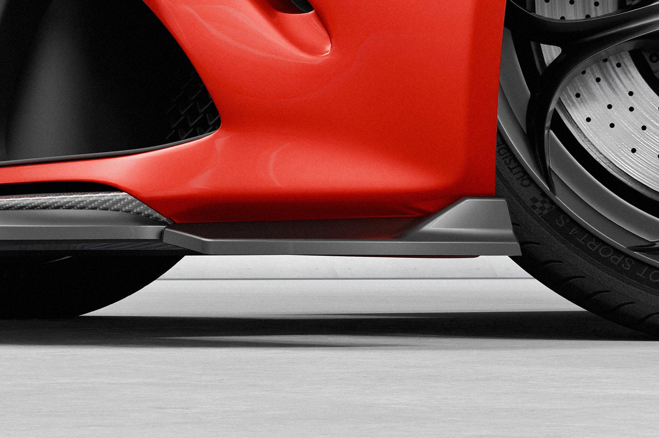 Front lip spoiler (Cup splitter) Alfa Romeo Giulia Quadrifoglio 2016+