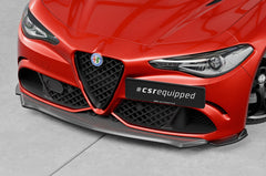 Front lip spoiler (Cup splitter) Alfa Romeo Giulia Quadrifoglio 2016+