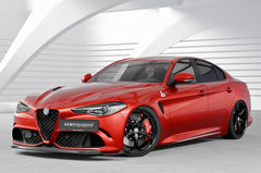 Front lip spoiler (Cup splitter) Alfa Romeo Giulia Quadrifoglio 2016+