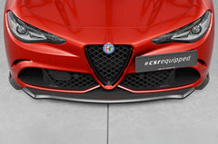 Front lip spoiler (Cup splitter) Alfa Romeo Giulia Quadrifoglio 2016+