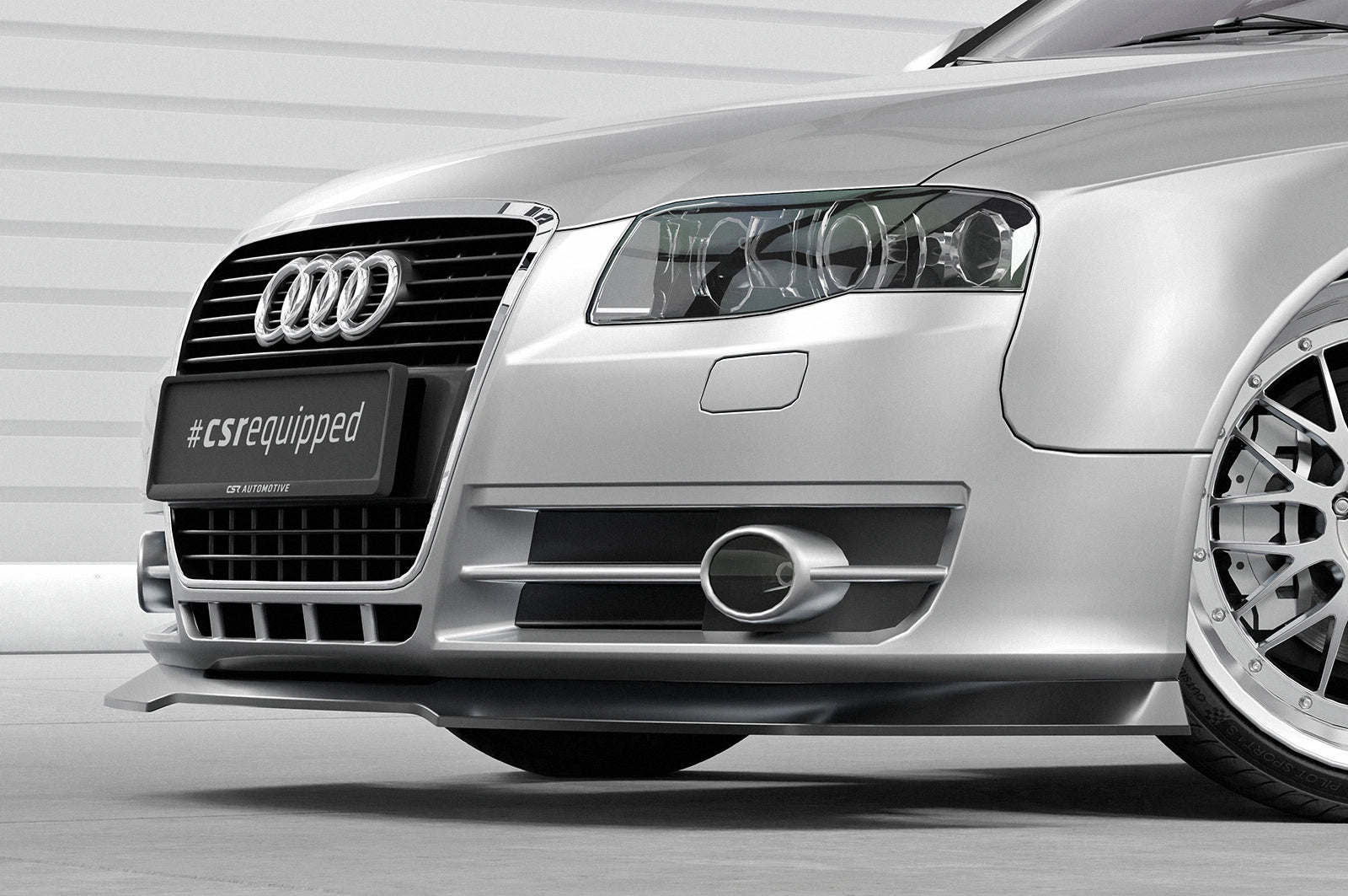 Predný lip / cup spoiler Audi A4 B7 2004–2008