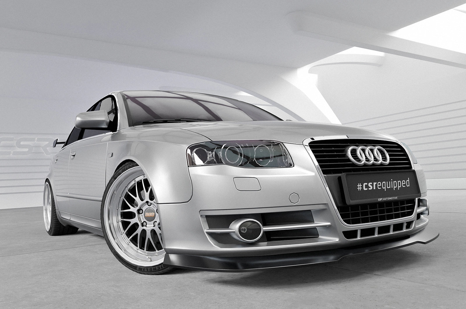Predný lip / cup spoiler Audi A4 B7 2004–2008