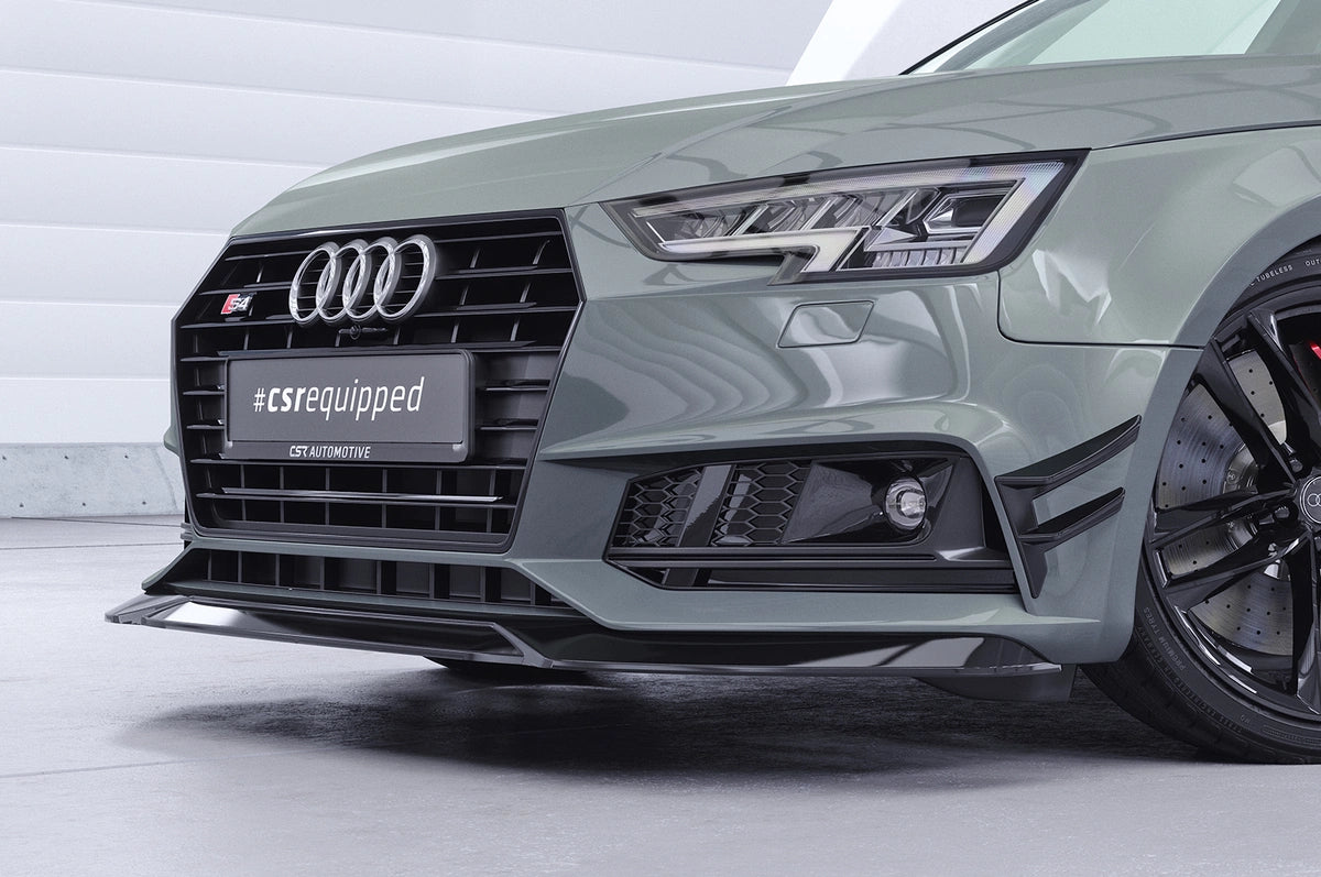 Predný spoiler lip Audi A4 B9 8W S-Line / S4 2015–2018