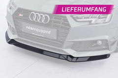 Front spoiler lip Audi A4 B9 8W S-Line / S4 2015–2018